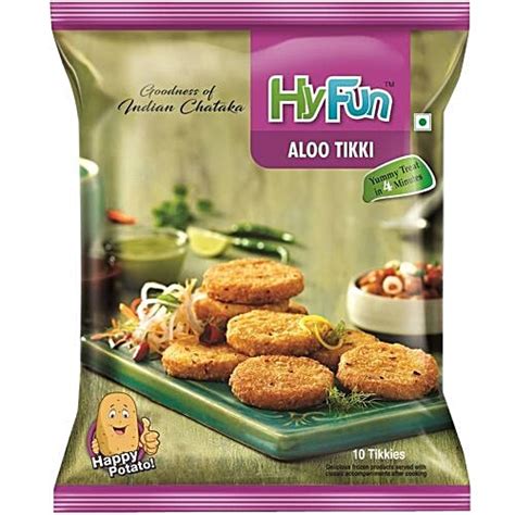 Buy Hyfun Aloo Tikki 400 Gm Pouch Online At Best Price of Rs 80 - bigbasket