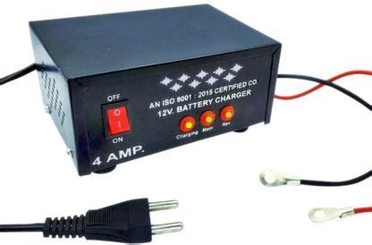 Divinext 12 Volt Battery Charger 4 Amp SMPS Power Supply for 4 Amp-88 ...