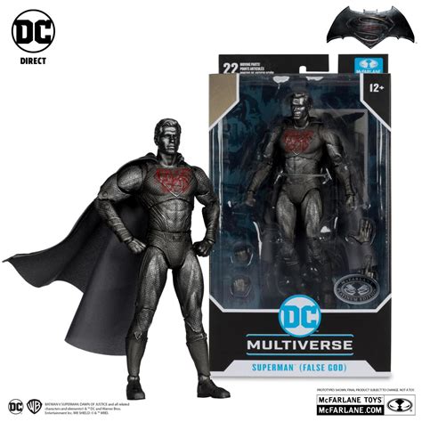 DC Multiverse Superman False God Platinum (Batman V Superman) 7″ figure ...