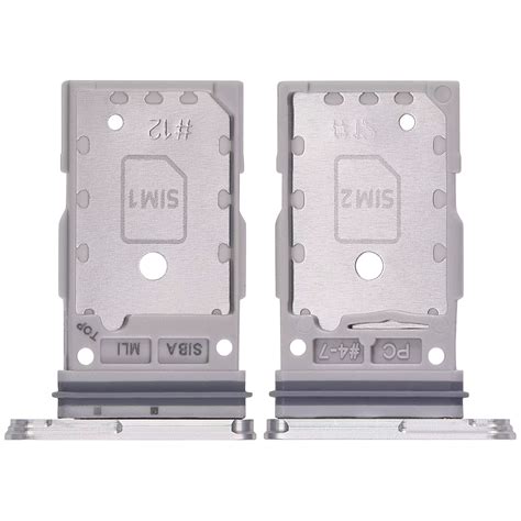 Sim Card Holder Tray for Samsung Galaxy S24 5G Marble Grey – EGFix