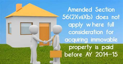 Section 56(2)(vii)(b) does not apply where full consideration for ...