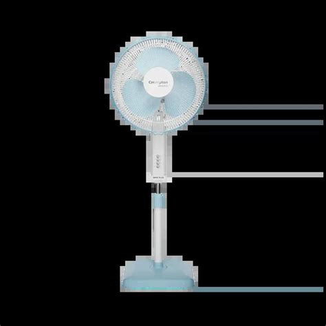 Crompton Hiflo Wave Plus 400mm pedestal fan | Elesto| Havells