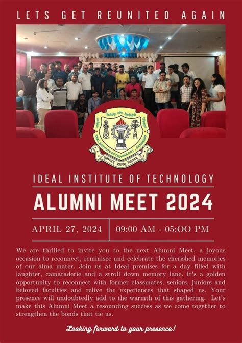Ideal Alumni Meet, Ideal Institute of Technology, Ghaziabad, April 27 ...