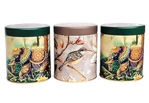 Buy muccasacra Elephant | Bird Tin Jars Diwali Gift Packing, Dry fruit ...