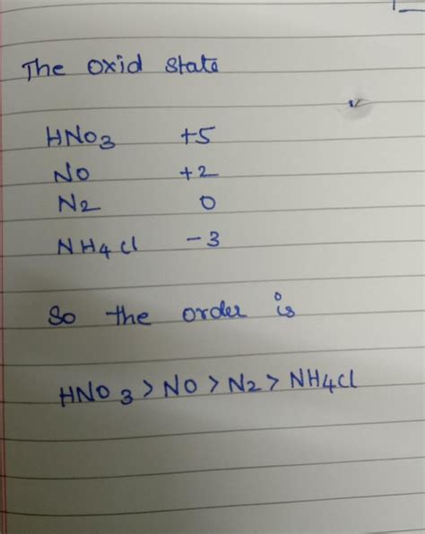 Which ordering of compounds is according to the decreasing order of the ...