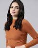 Buy Brown Tops for Women by SHOWOFF Online | Ajio.com