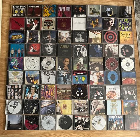 Just got all these cds today. How much would all of this be worth?I got ...