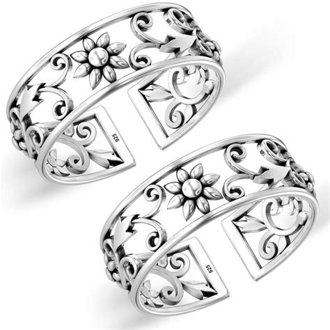 Buy Silver Toe Rings Online for Women | TrueSilver