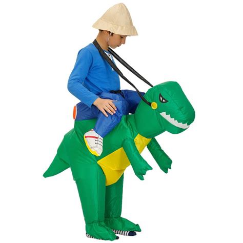 Buy Halloween Dinosaur Inflatable Costume for Kids and Adults ...
