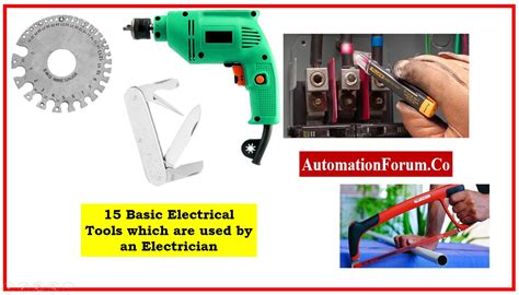 Image result for Basic Electrical Tools