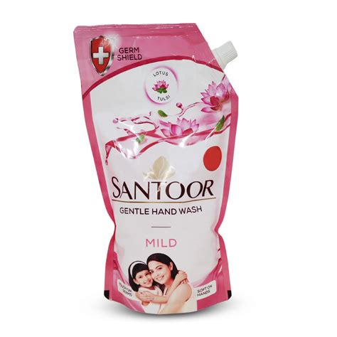 Buy Santoor Handwash Mild 750 ml Pouch Online at Low Prices in India ...