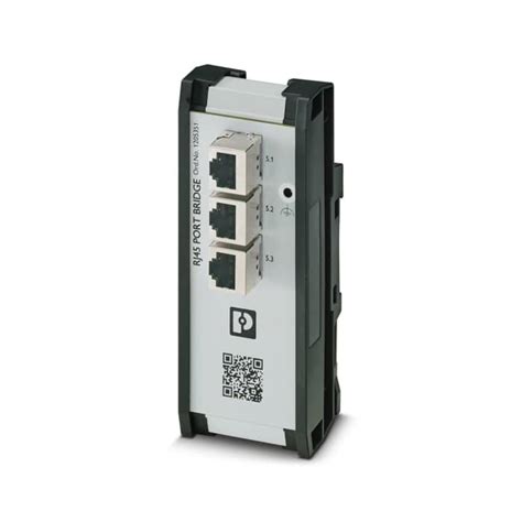 1205351 Phoenix Contact | Phoenix Contact RJ45-PORT Series Cat2 3 Port ...