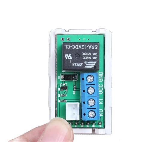 12V Mini LED Digital Timer Relay Red/Green LED Timer – REES52