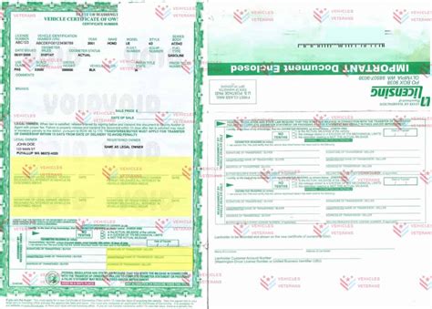 Title Questions For Vehicle Donation In Washington