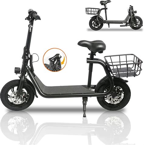 Lohoms 450W 36V Foldable Electric Scooters Bike, Adult Electric Moped ...