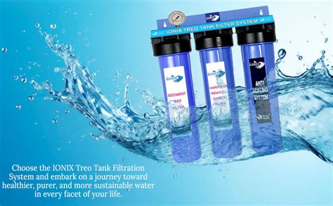 IONIX Treo Tank Filtration System | water softner for bathroom, Whole ...