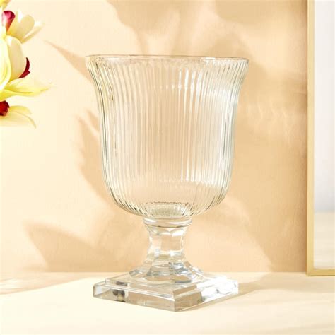 Buy Hoovu Flynn Glass Vase from Home Centre at just INR 1899.0