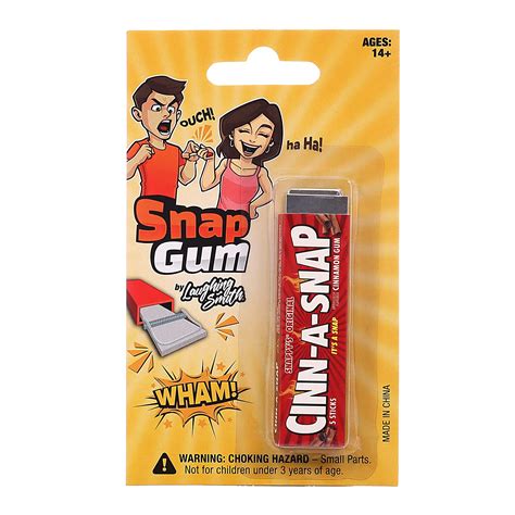 Buy Laughing Smith Snap Gum - Shock Prank - Hilarious Shocking Chewing ...