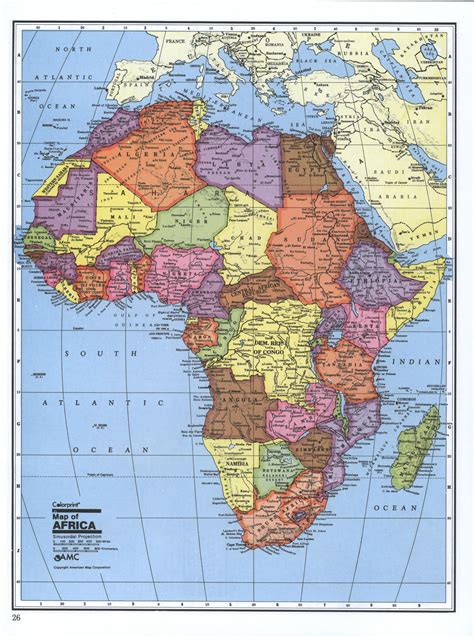 Map Of Africa Africa Map Clickable - vrogue.co