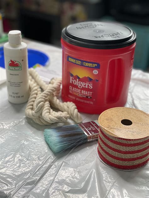 Image result for Crafts Using Plastic Coffee Containers