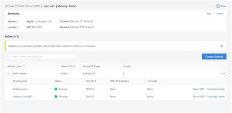 How to Build a NAT Gateway in a VPC with Linode | Akamai