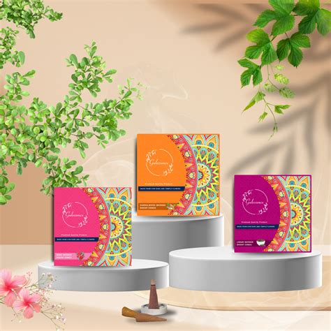 Gulessence Rose,Loban & Sandalwood Incense Dhoop Cones - Made from ...