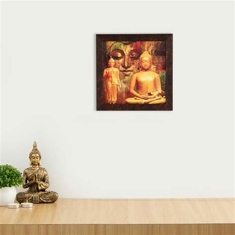 Buy Corsica Mystic India Buddha Wooden Picture Frame - 30x30cm from ...