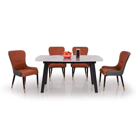 Buy Alaska Grey Natural Stone 6 Seater Dining Set Online @ Durian