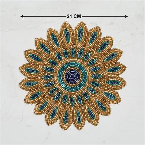 Buy Moksha Beaded Trivet from Home Centre at just INR 399.0