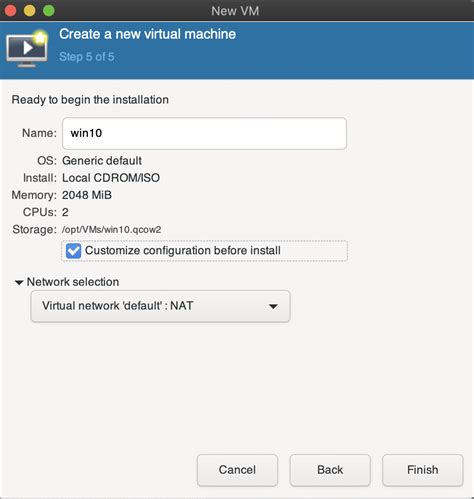 virt-manager Tutorial 的图像结果