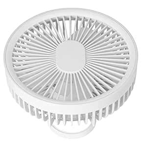 Desktop Fan, 3 Gears Low Noise Portable Camping Fan Suspensible USB ...