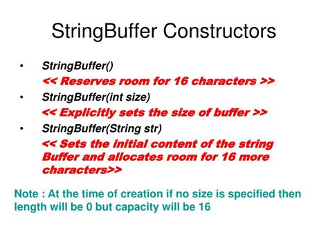 Image result for Java Program StringBuffer