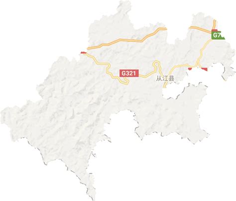 从江县高清电子地图,从江县高清谷歌电子地图