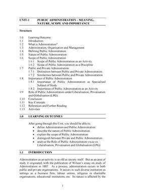 Unit-14 ecological approach by fred.riggs in public administration - 1 ...