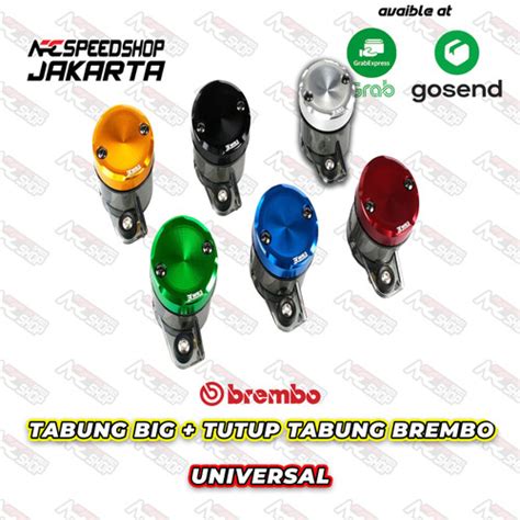 Jual Tabung Minyak Rem Brembo Small + Tutup Tabung WR3 SET TABUNG ...
