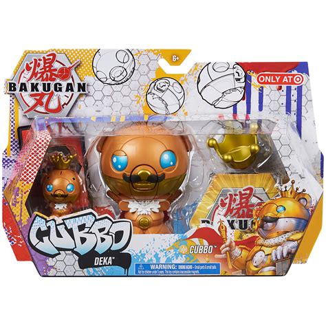 Bakugan Cubbo Deka Pack With Exclusive Jumbo King Cubbo Core ...