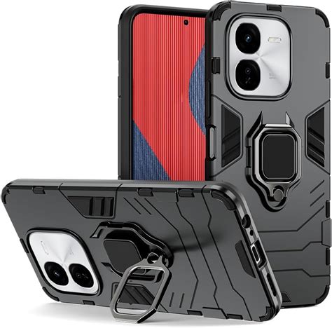SPAZY CASE® iQOO 13 5G Back Cover | Dual Layer Armor Defender Full Body ...
