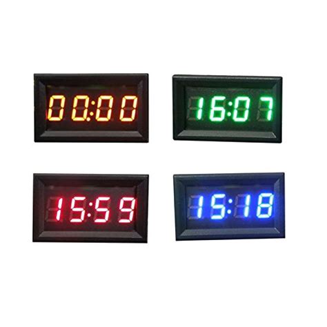 Generic 12V/24V Dashboard LED Display Digital Clock : Amazon.in: Car ...
