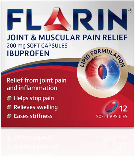 Flarin Joint & Muscular Pain Relief, 200 mg Soft India | Ubuy