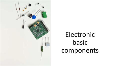 Basic Electronic Components Explained 的图像结果