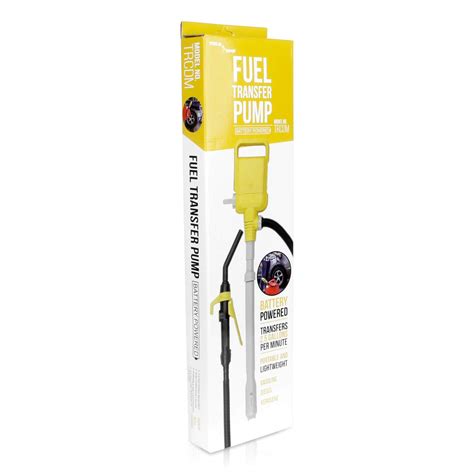 Buy TERA PUMP Electric Fuel Pump 2.5 Gallon Per Minute Powered by 2x D ...