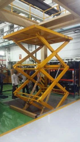 Scissors Lift - Scissor Type Work Platform Manufacturer from Chennai