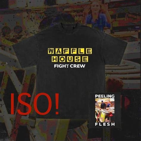 ISO!! peeling flesh Waffle House t shirt XL or... | Depop