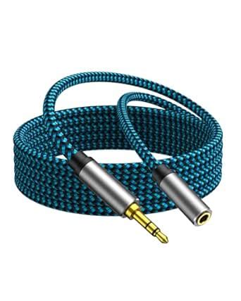 Hftywy 20FT 3.5mm Male to Female Stereo Audio Extension Cable ...