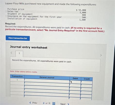 Answered: Lapeer Flour Mills purchased new… | bartleby