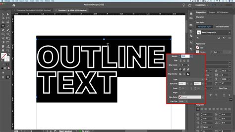 Mastering Text Outlines in InDesign | Enhance Your Layouts Easily