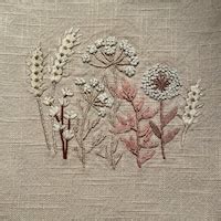 Buy Wildflowers Embroidery Pattern + Video Tutorial, Beginner ...