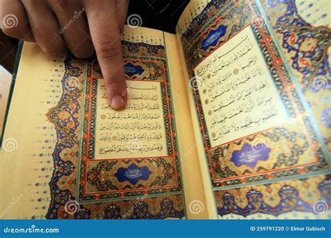 Quran or Koran, Religious Text of Islam Stock Photo - Image of student ...