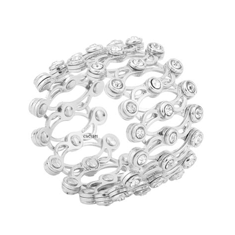 Buy ELOISH 925 Sterling Silver Ring cum Bracelet for Women, Sterling ...