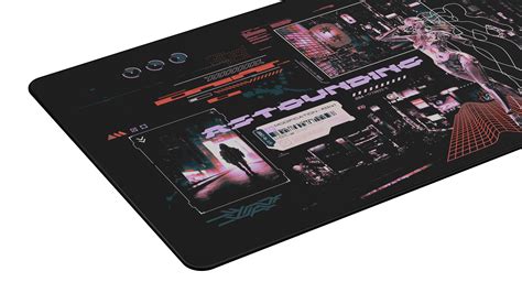 Astounding Mousepad | Mighty Setup - Cyberpunk Mouse Pad
